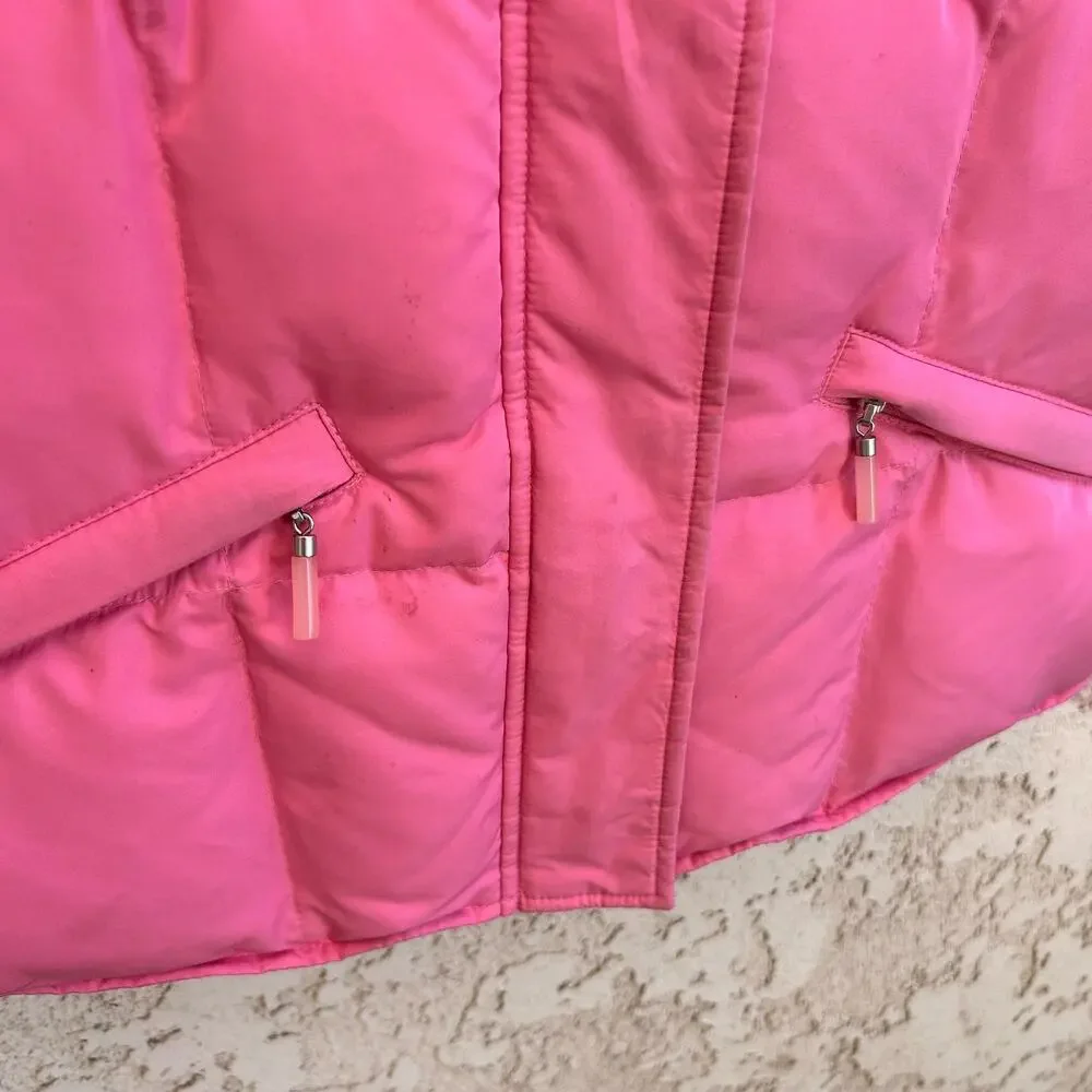 Talbots Goose Down Filled Puffer Vest Size Small